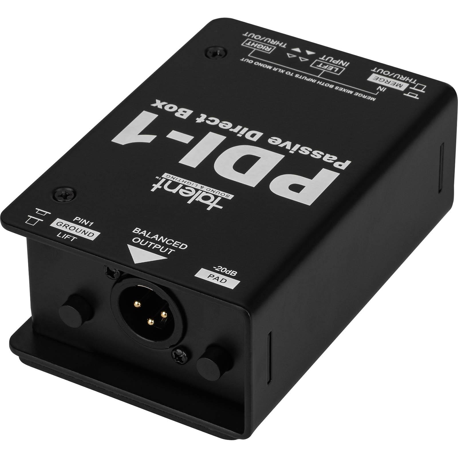 Talent PDI-1 Passive Direct Box DI